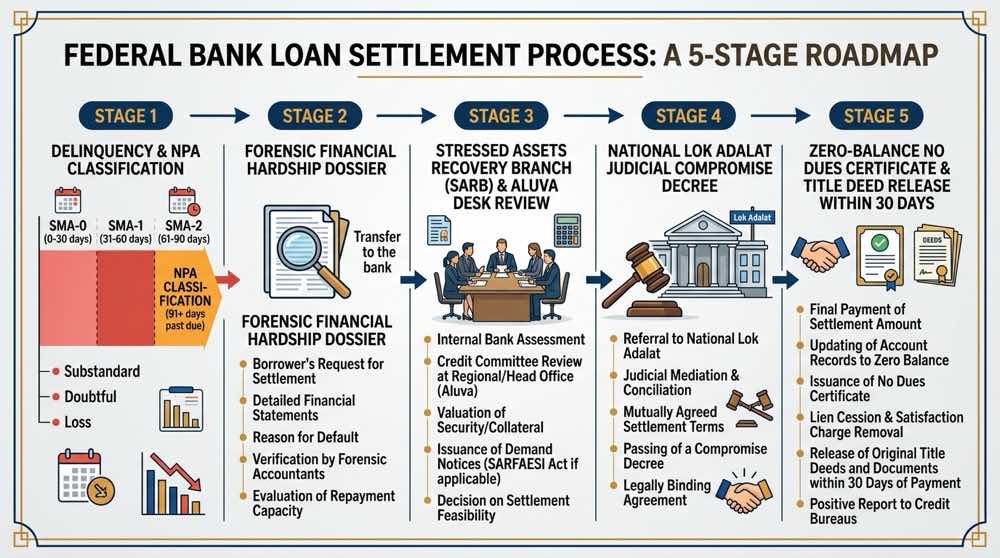 Federal Bank Loan Settlement Process and OTS Debt Relief Roadmap