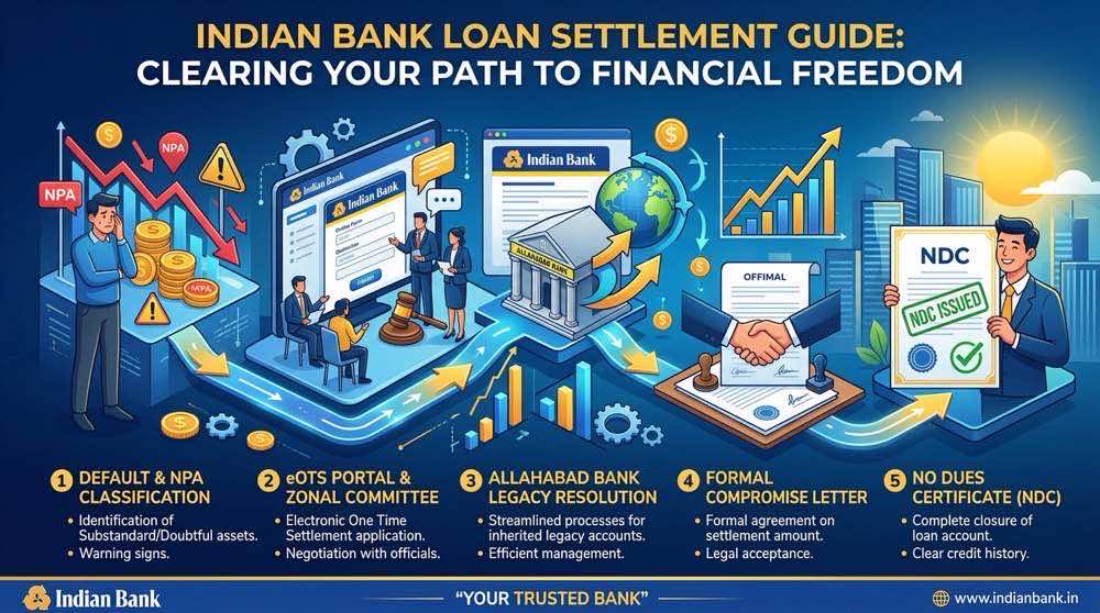 Indian Bank Loan Settlement Process and Ind Samadhan OTS Roadmap