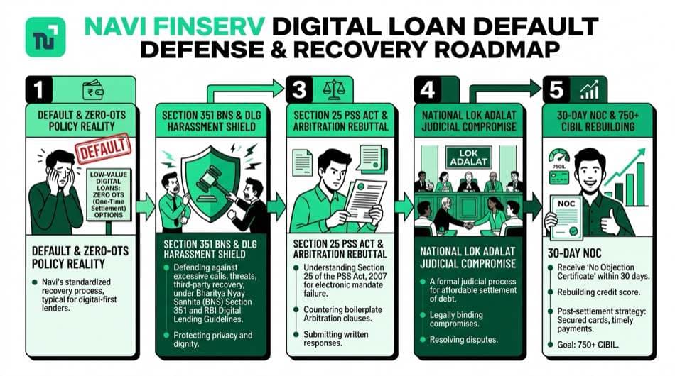 Navi Finserv Loan Settlement and Harassment Defense Roadmap