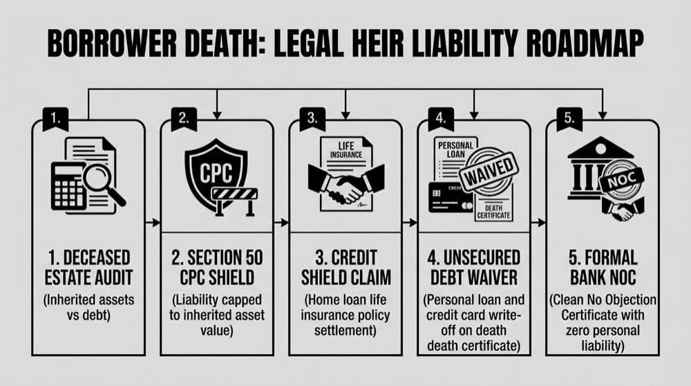 Borrower Death Legal Heir Loan Liability Roadmap and Section 50 CPC Rights