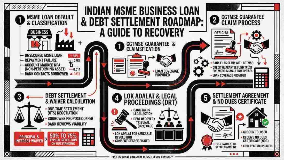 Indian MSME business loan debt settlement roadmap
